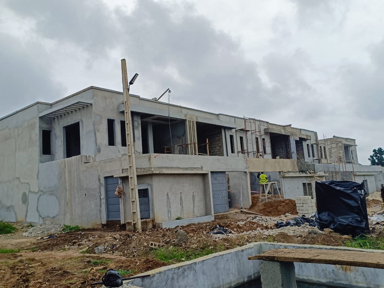 Construction de 6 Villas Duplex à Bingerville Anan