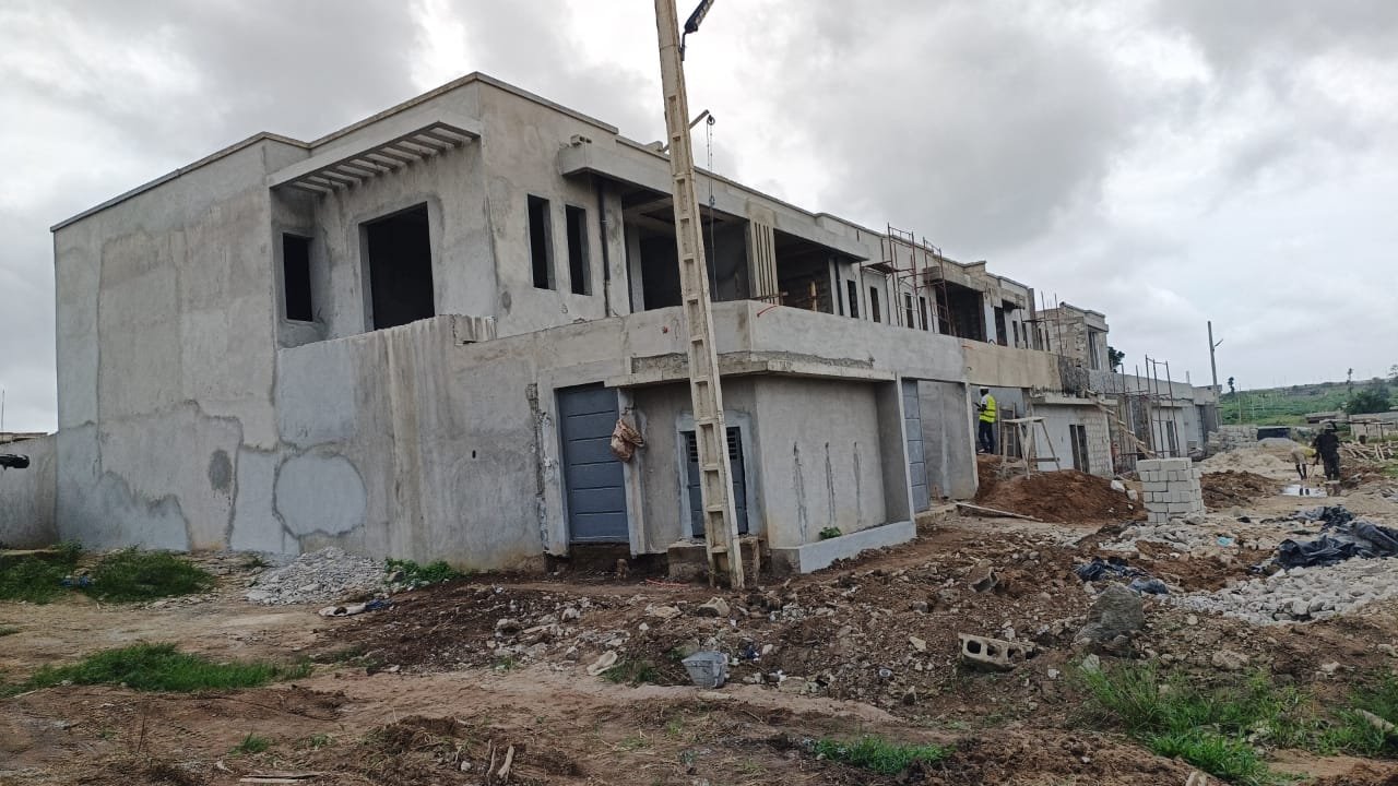 Construction de 6 Villas Duplex à Bingerville Anan